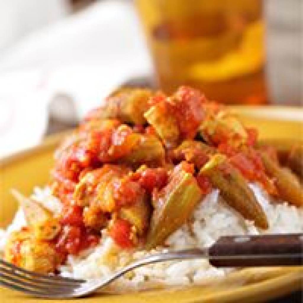 Smothered Okra & Tomato — 4 lb