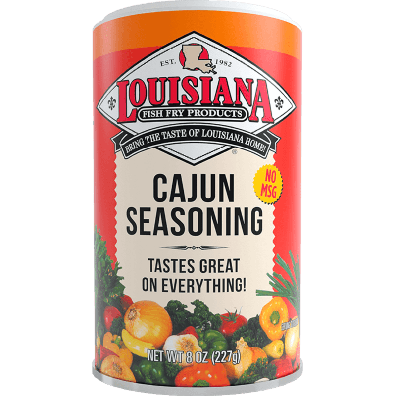 Louisiana Fish Fry Cajun Seasoning 8 oz - Pack of 1