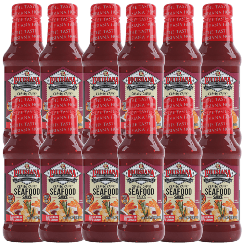 Louisiana Fish Fry Cajun Seafood Sauce 12 oz Pack of 12