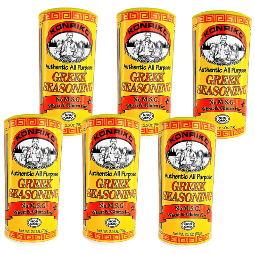 Konriko Greek Seasoning, 2.5 oz — 6 Pack