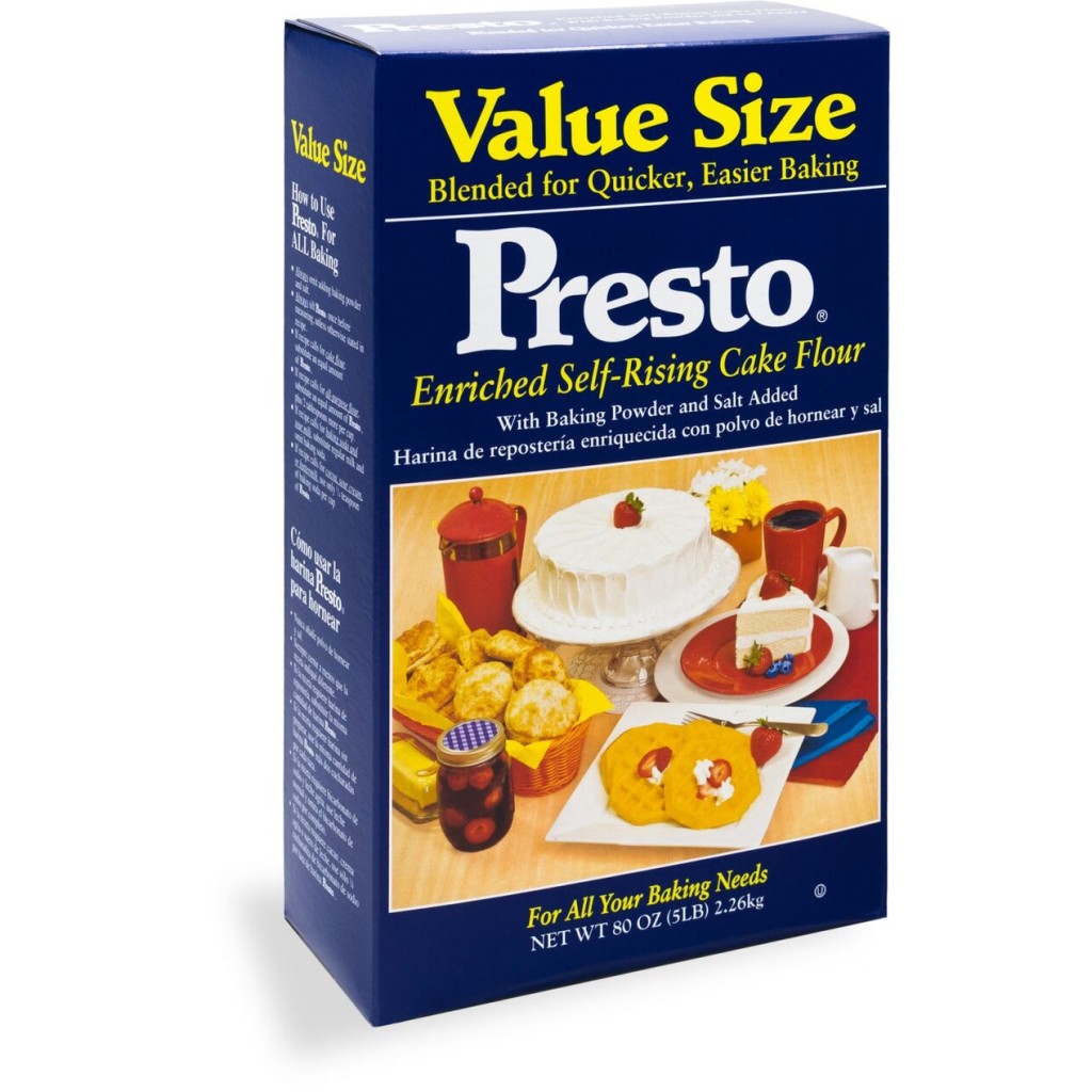 Presto Self-Rising Cake Flour 5 lb — Enriched, Ready-Mixed