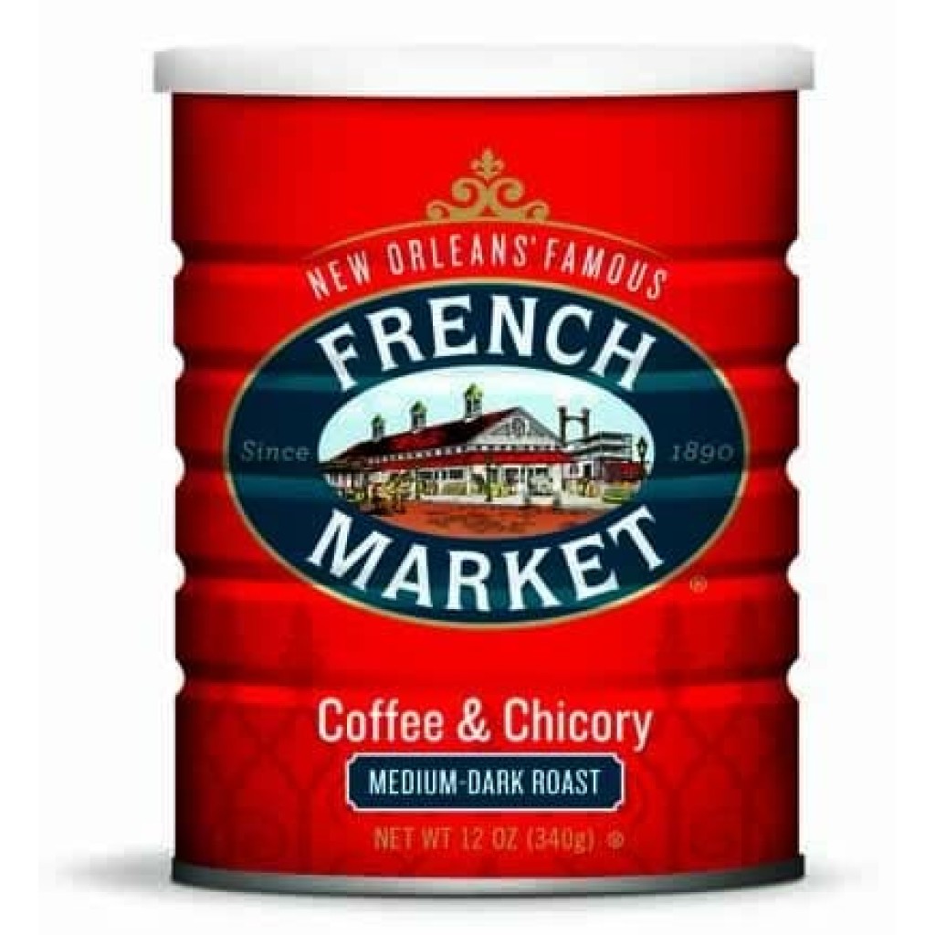 French Market Coffee & Chicory Creole Roast 12 oz Pack of 3