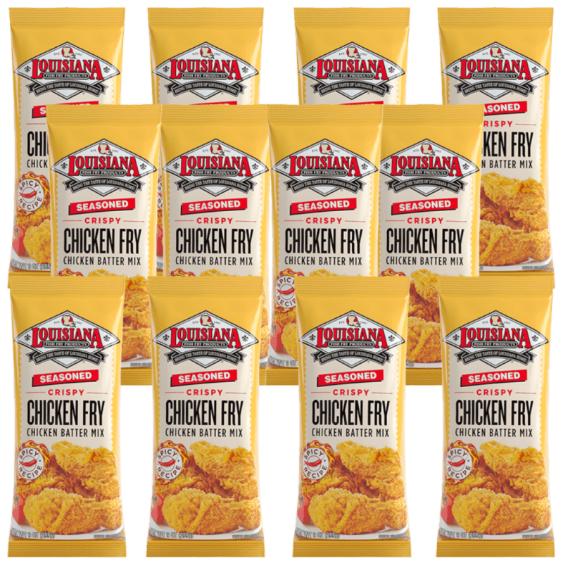 Louisiana Fish Fry Seasoned Chicken Fry 9 oz - 12 Pack