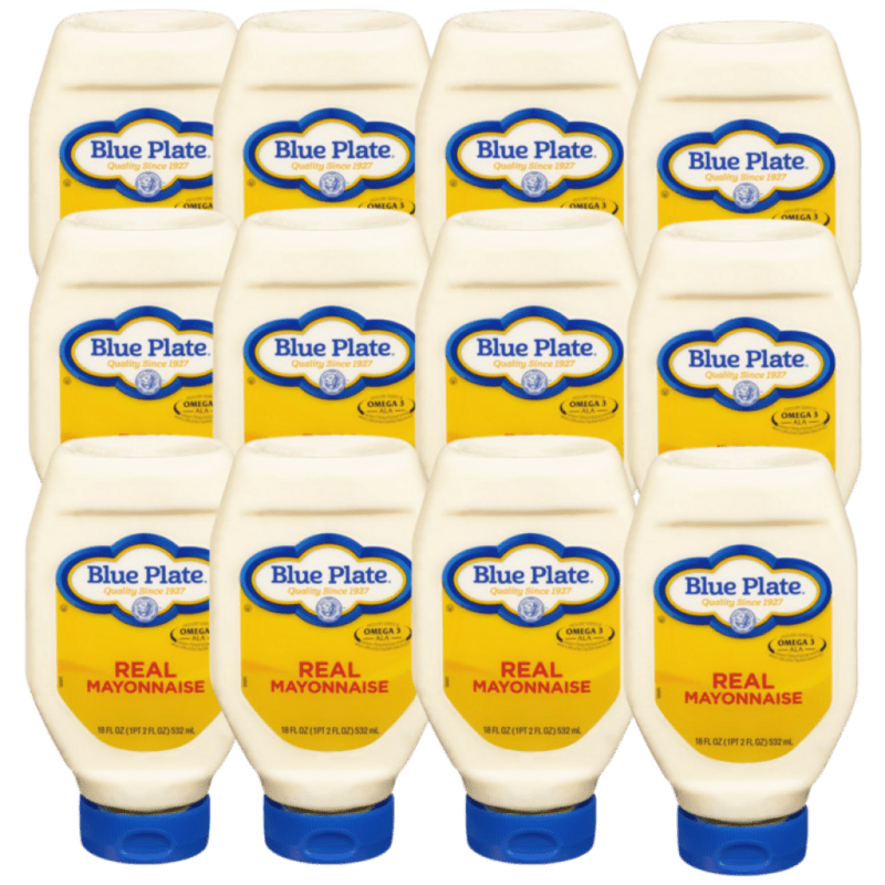 Blue Plate Squeeze Mayonnaise 18 oz - 12 Pack