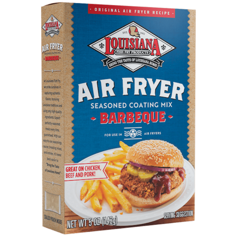Louisiana Fish Fry BBQ Air Fryer Coating Mix 5 oz