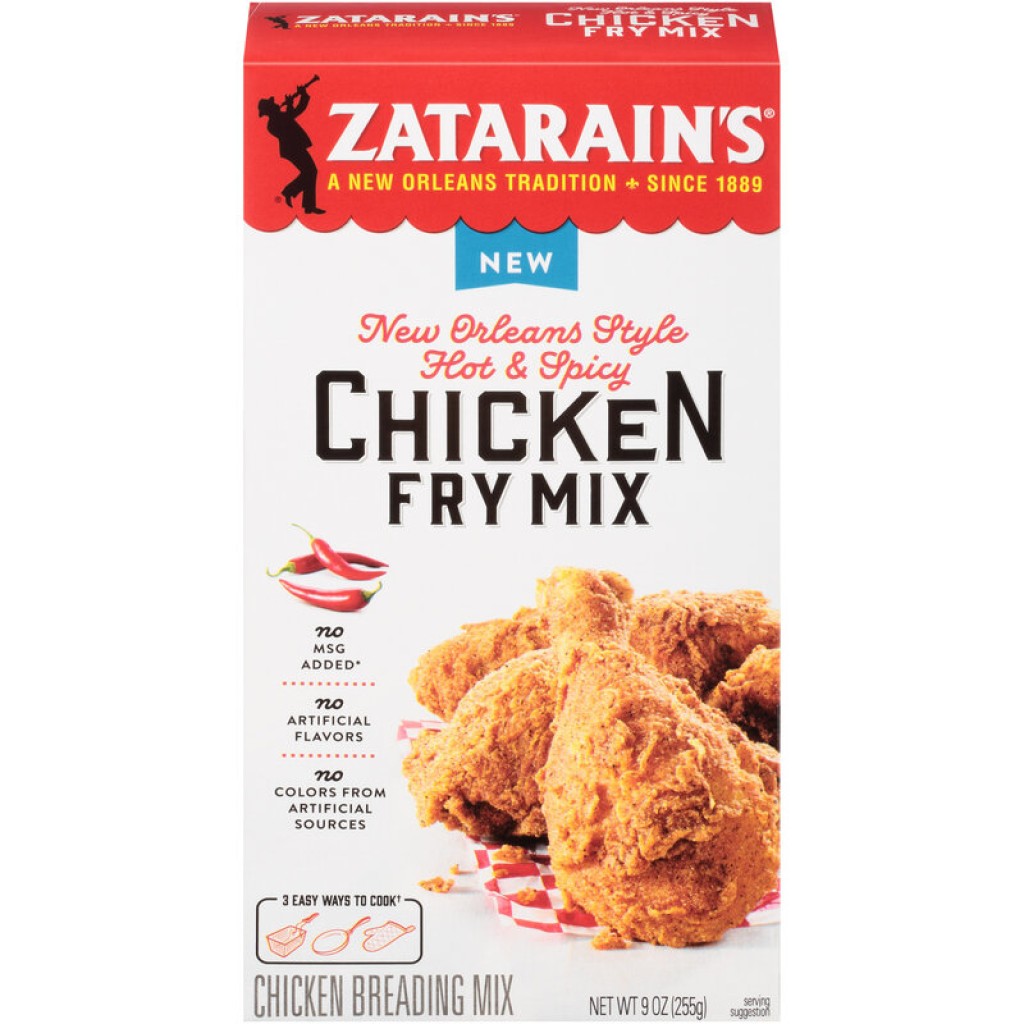 Zatarain's New Orleans Style Hot & Spicy Chicken Fry Mix
