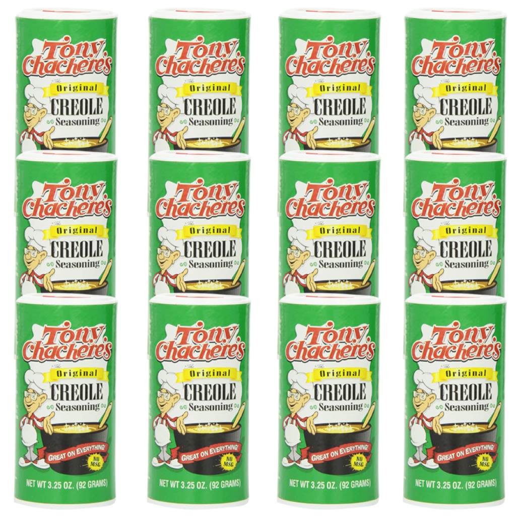 Tony Chachere's Famous Creole Seasoning 3.25 oz Pack of 12