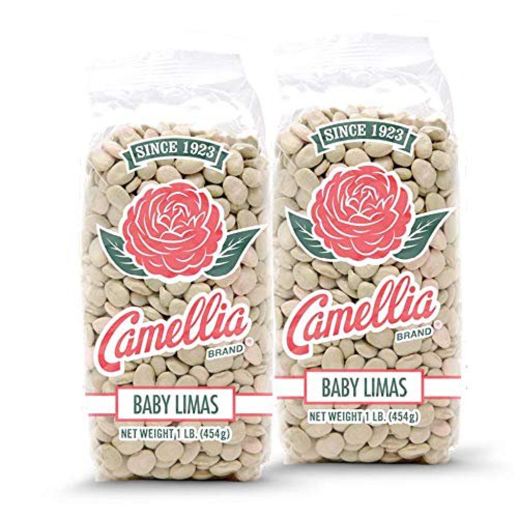 Camellia Brand Dry Baby Lima Beans 1 lb — Pack of 2