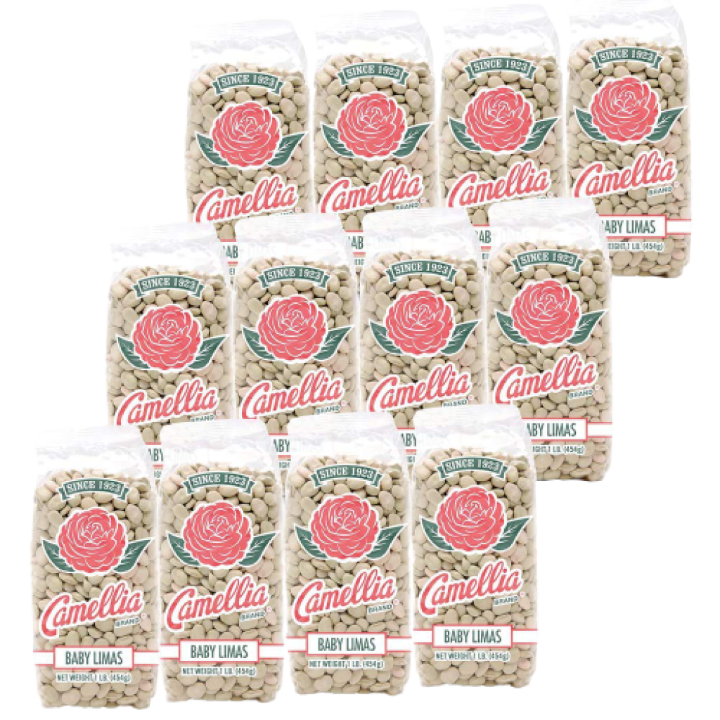 Camellia Baby Lima Beans 1 lb — 12-Pack