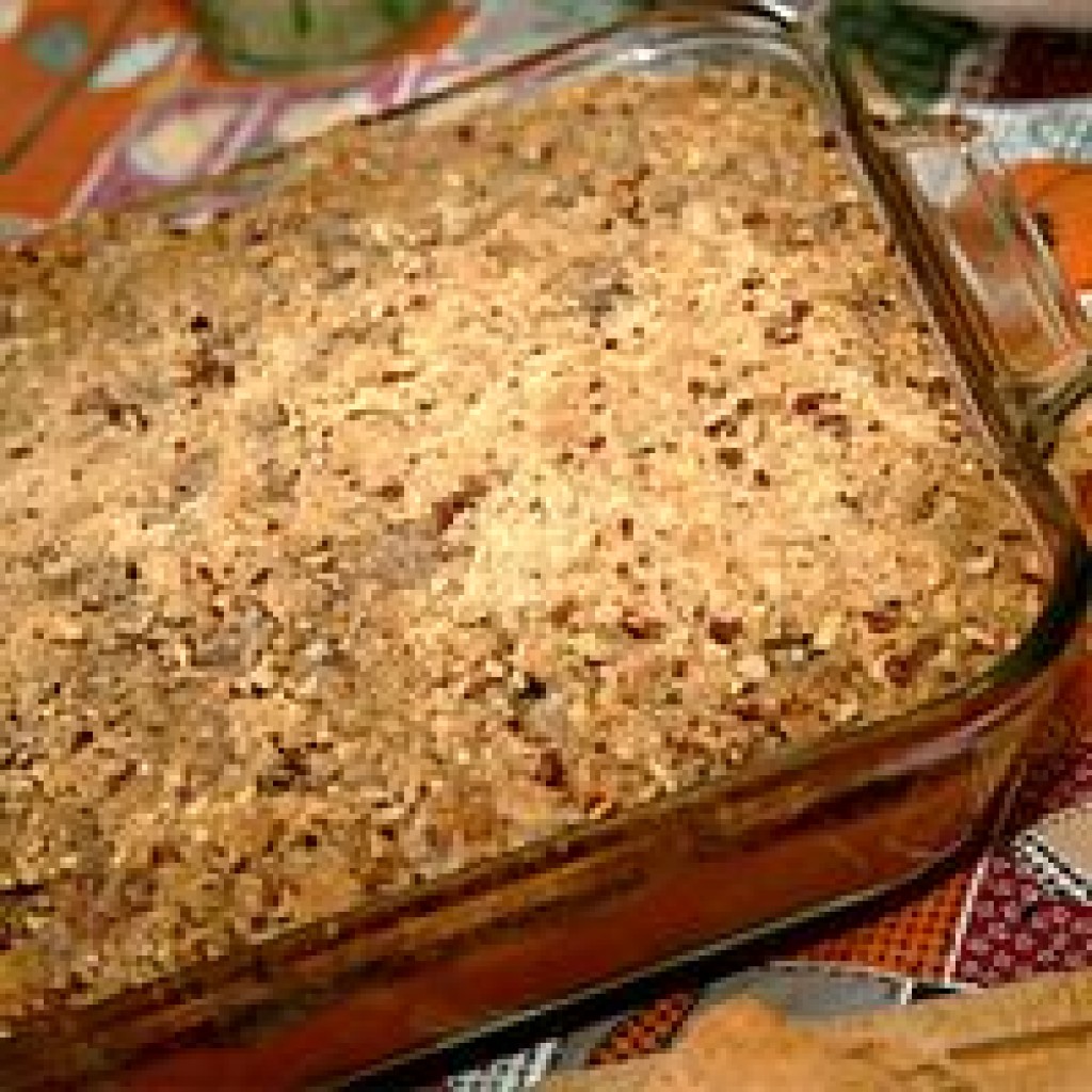 Mirliton & Shrimp Dressing (Bread Stuffing)