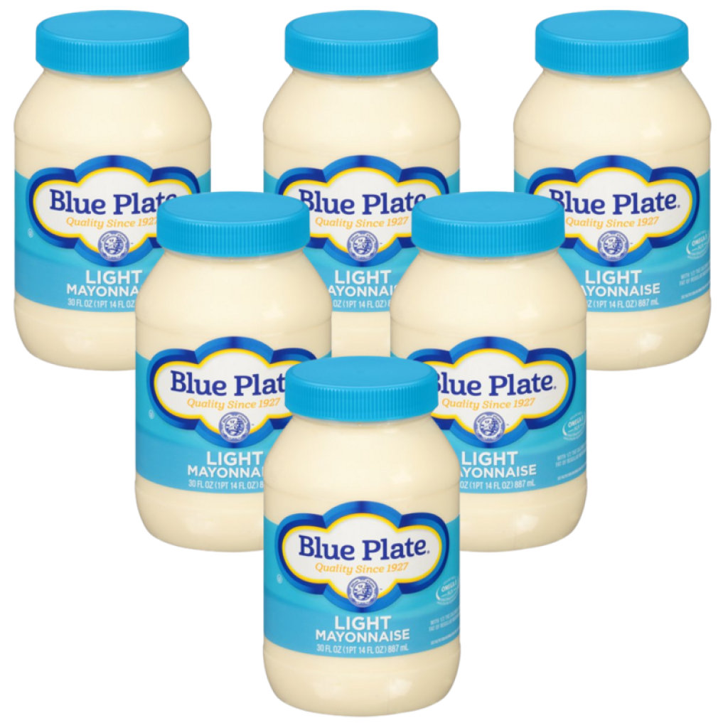 Blue Plate Light 30 oz Mayonnaise Pack of 6