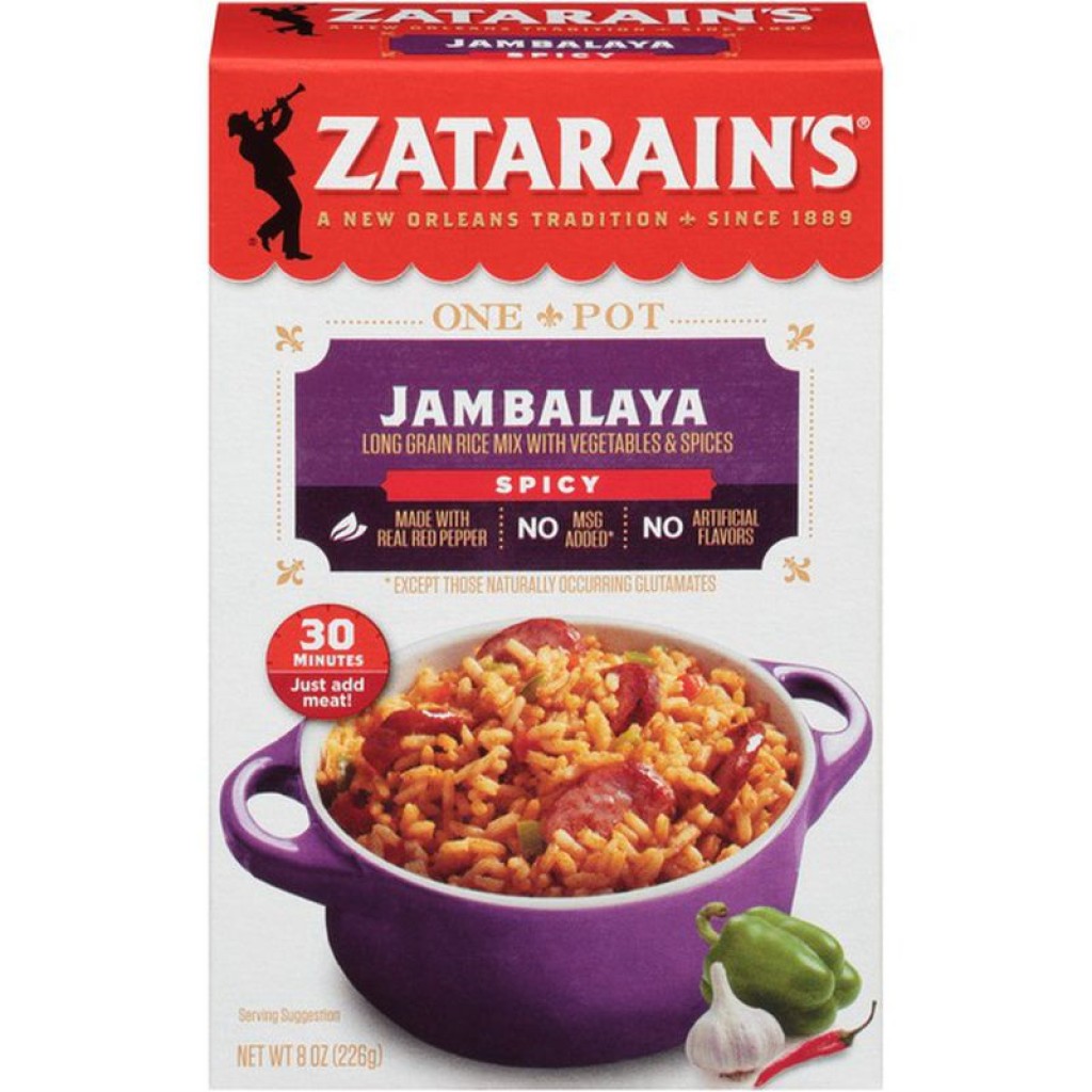 Zatarain's Spicy Jambalaya Rice Mix —