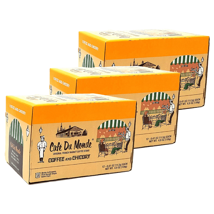 Cafe du Monde Coffee and Chicory 36 Single Serve K Cups Pods